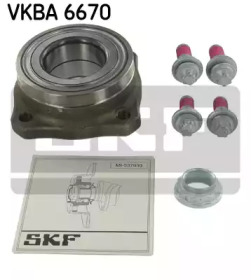 VKBA 6670 SKF Підшипник ступиці з елементами монтажу1